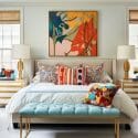 Bedroom décor ideas 2024 with vintage patterns