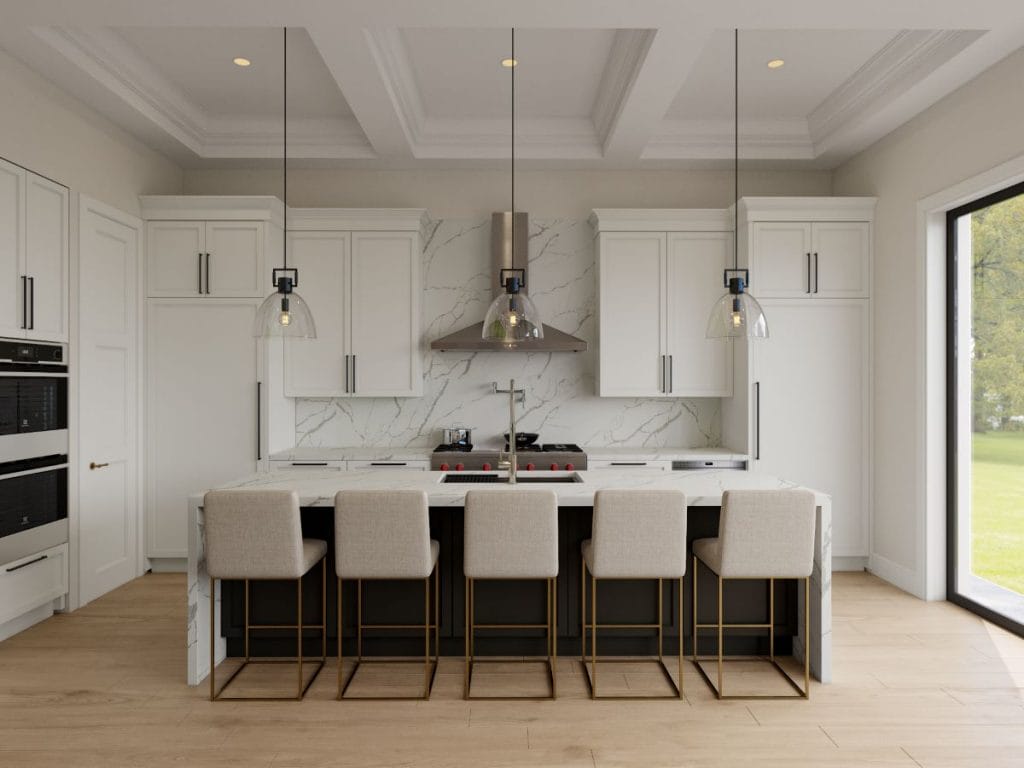 Before & After: Contemporary Open-Concept Living Room and Kitchen