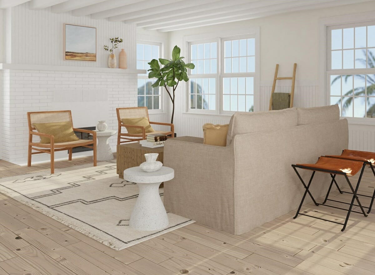 Modsy living room interior design