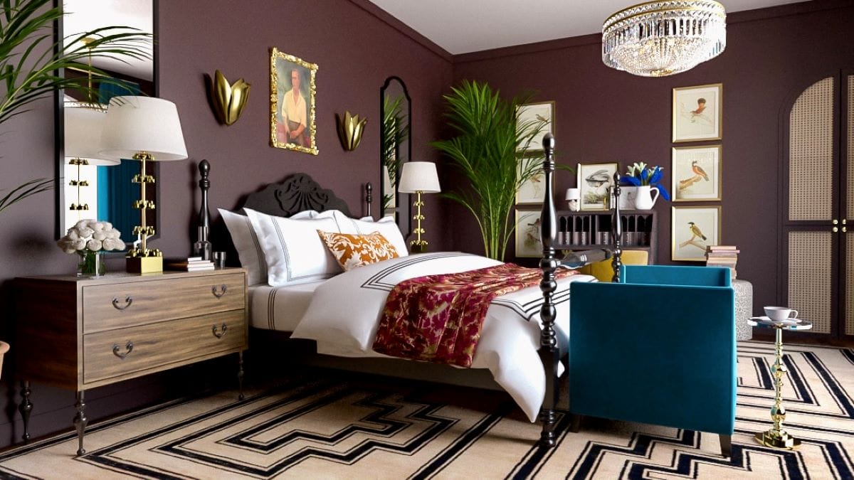 Vintage store bedroom decor