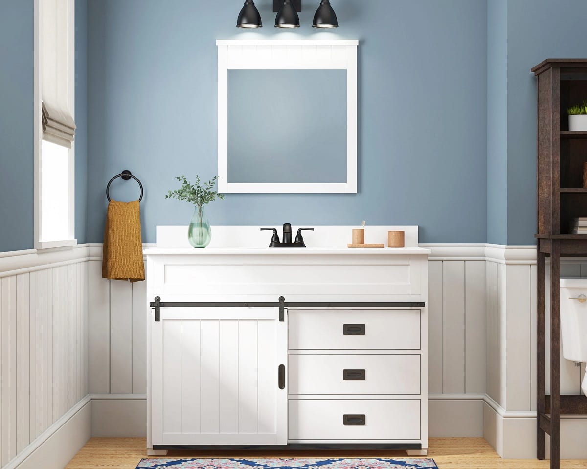 Bath vanities - bathroom cabinet stores - lowes vanities