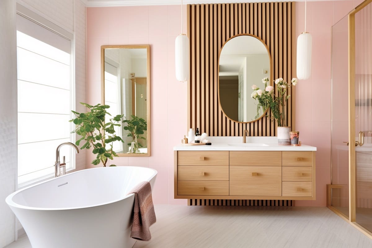 Best bathroom vanity stores - Contemporary bathroom design with a cabinet from the best bathroom store