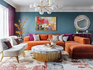 Best living room colors by Decorilla