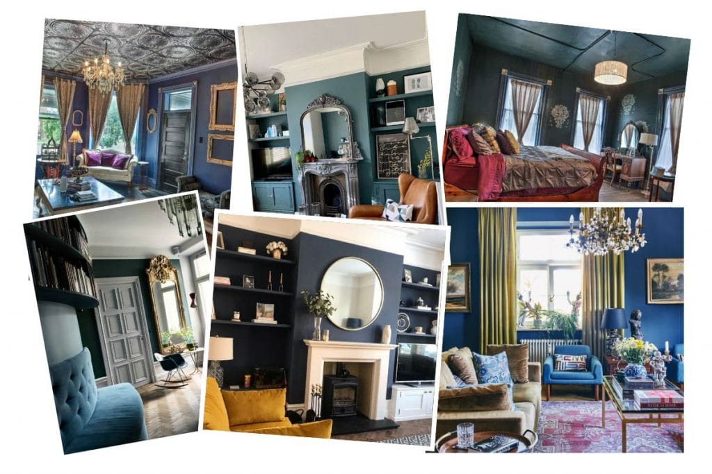 Photo inspiration: Dramatic Decor Inspiration Reference: Before After Dramatic Gothic Interior Design
