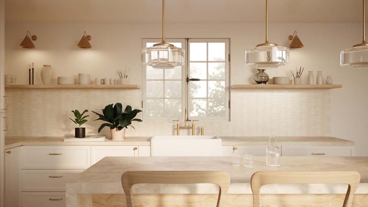 Modern Scandinavian kitchen interior by Decorilla