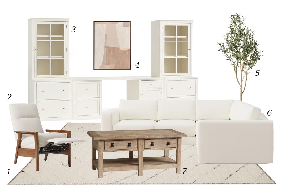 Transitional furniture and decor style top picks by Decorilla