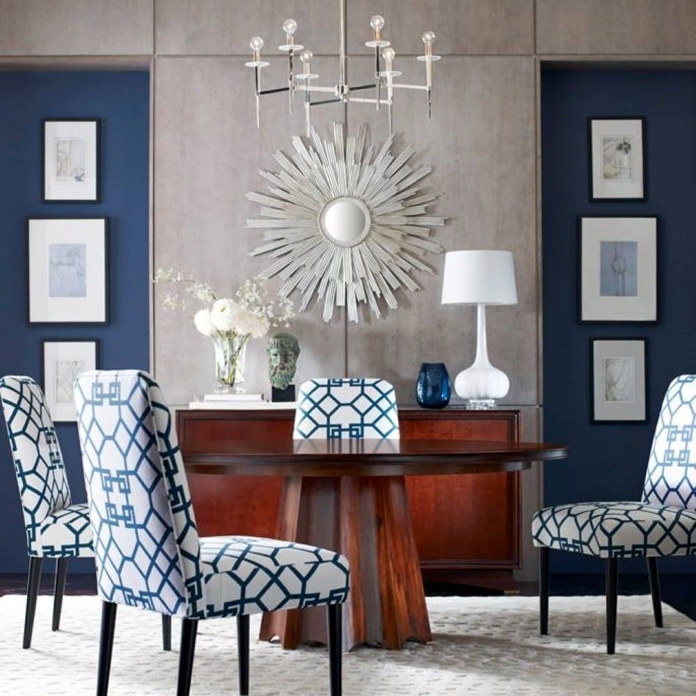 2024 Color of the Year in a dining room by Decorilla designer Riddhi M.