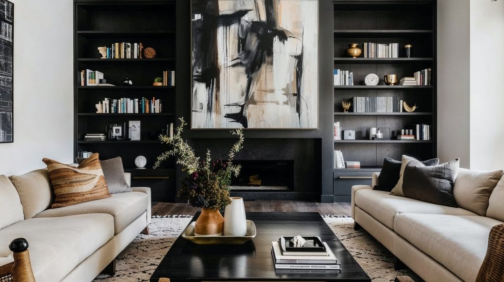 Contemporary living room by Decorilla interior designers nearby