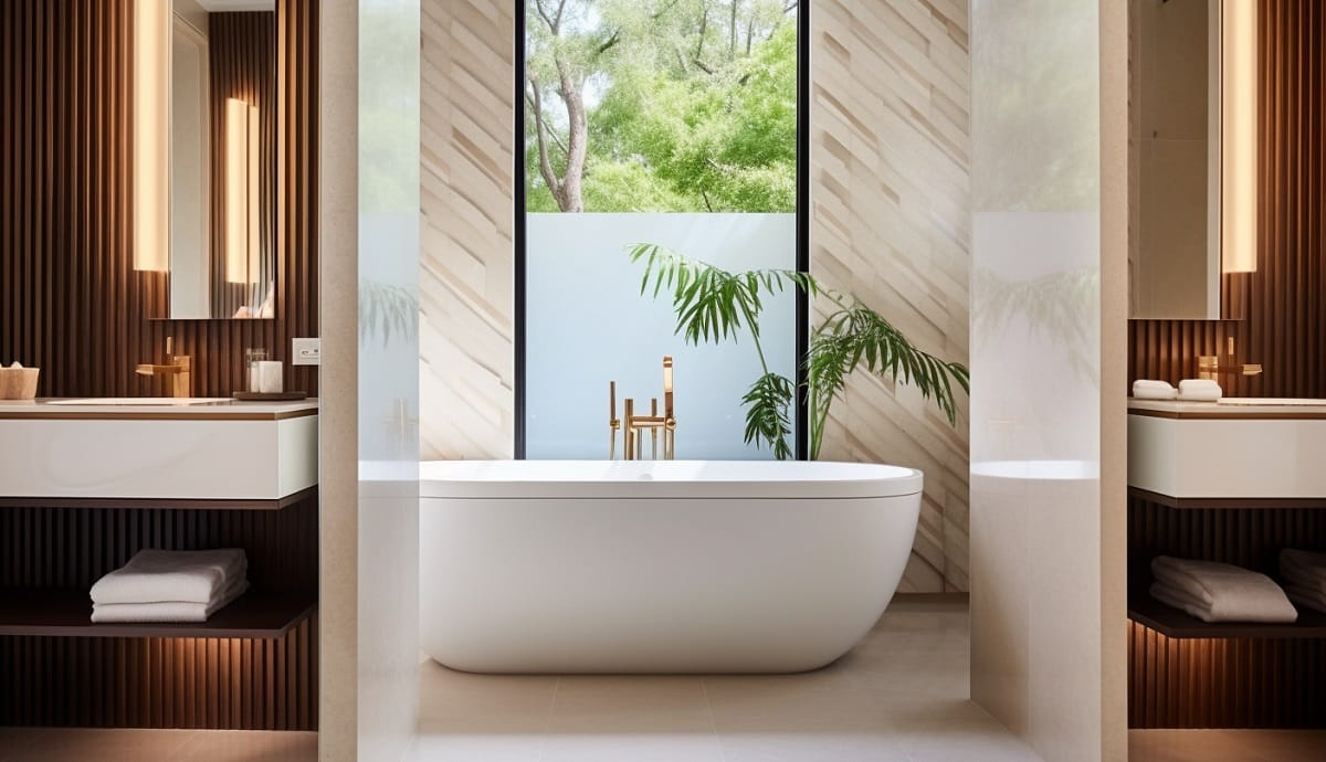 Decorilla rebranding - bathroom interior design