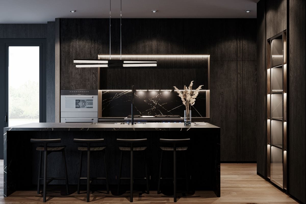 Kitchen lighting ideas by Decorilla designer Mladen C.