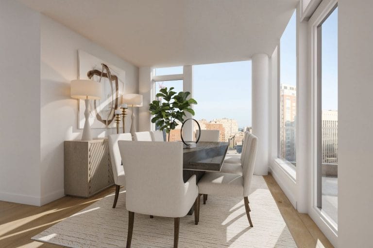 Image showcasing Before & After: Luxe NYC Apartment Interior Design - Decorilla Online ...
