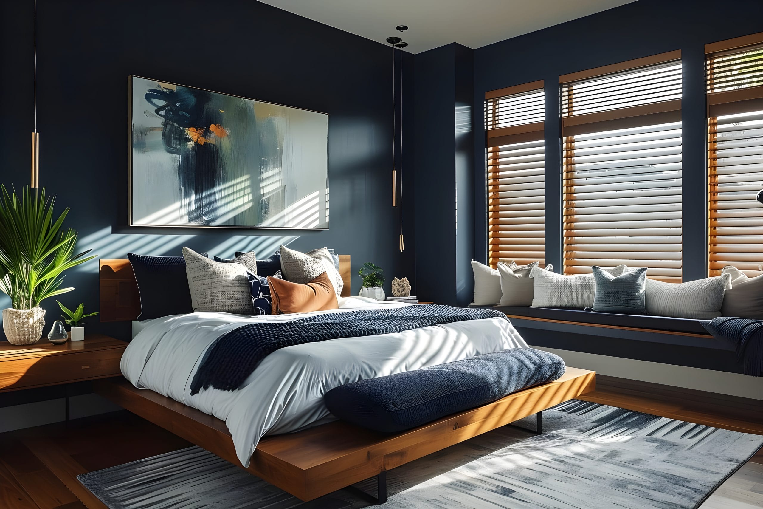 Before & After: Contemporary-Style Bedrooms, Bathrooms + Game Room ...