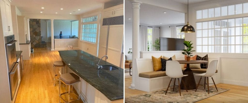 Before & After: Family-Friendly Home Interior with Kid's Rooms