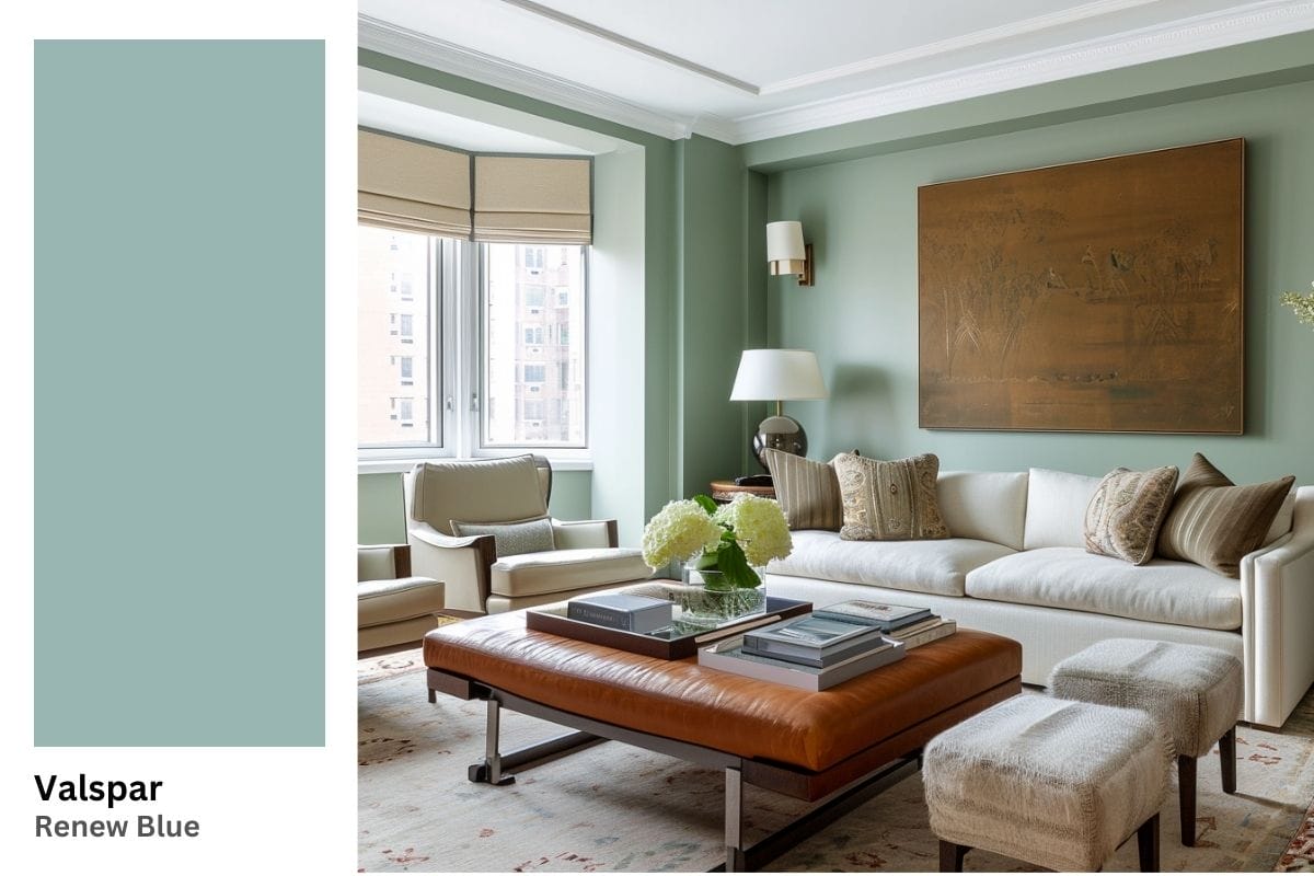 Valspar Color of the Year 2024 envisioned by Decorilla