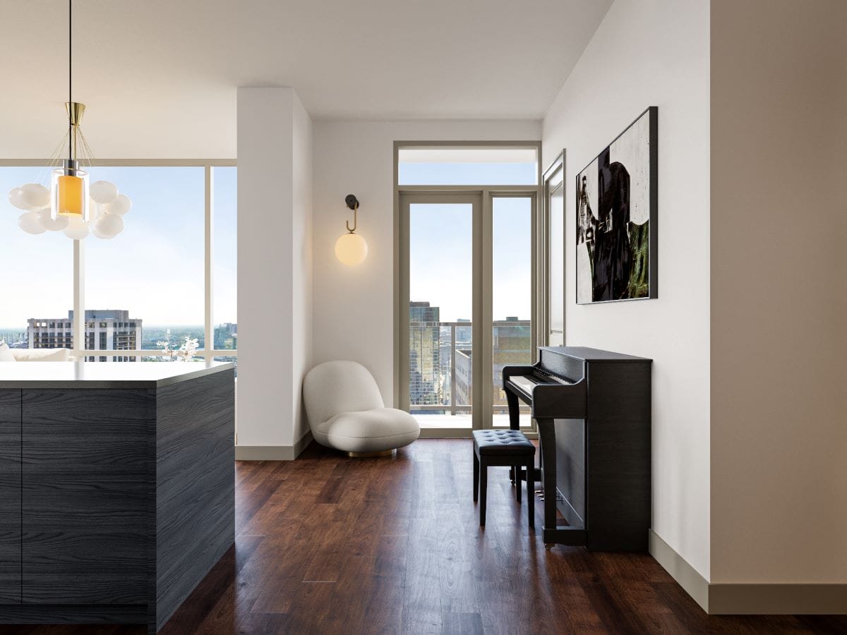 Photo inspiration: Fresh Look at Before After Luxury Contemporary Interior Design For A Condo