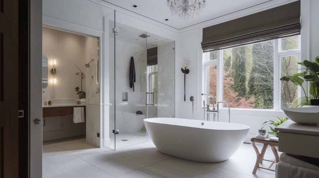 Decorilla designs incorporating different types of bathtubs