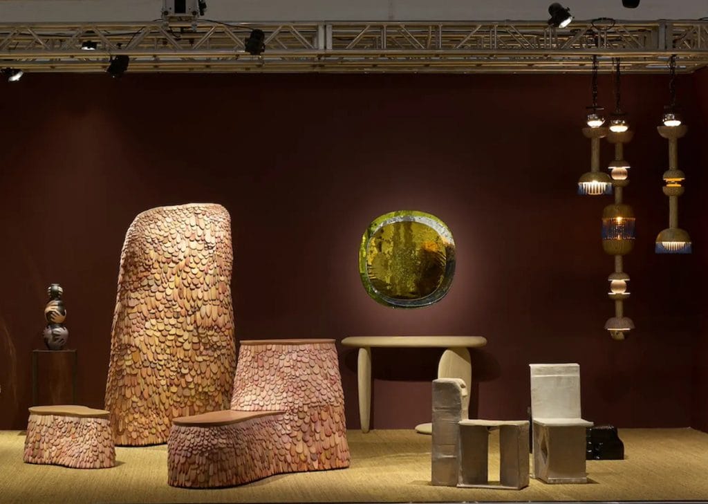 Lukas Wegwerth's Armadillo collection, image courtesy of Design Miami