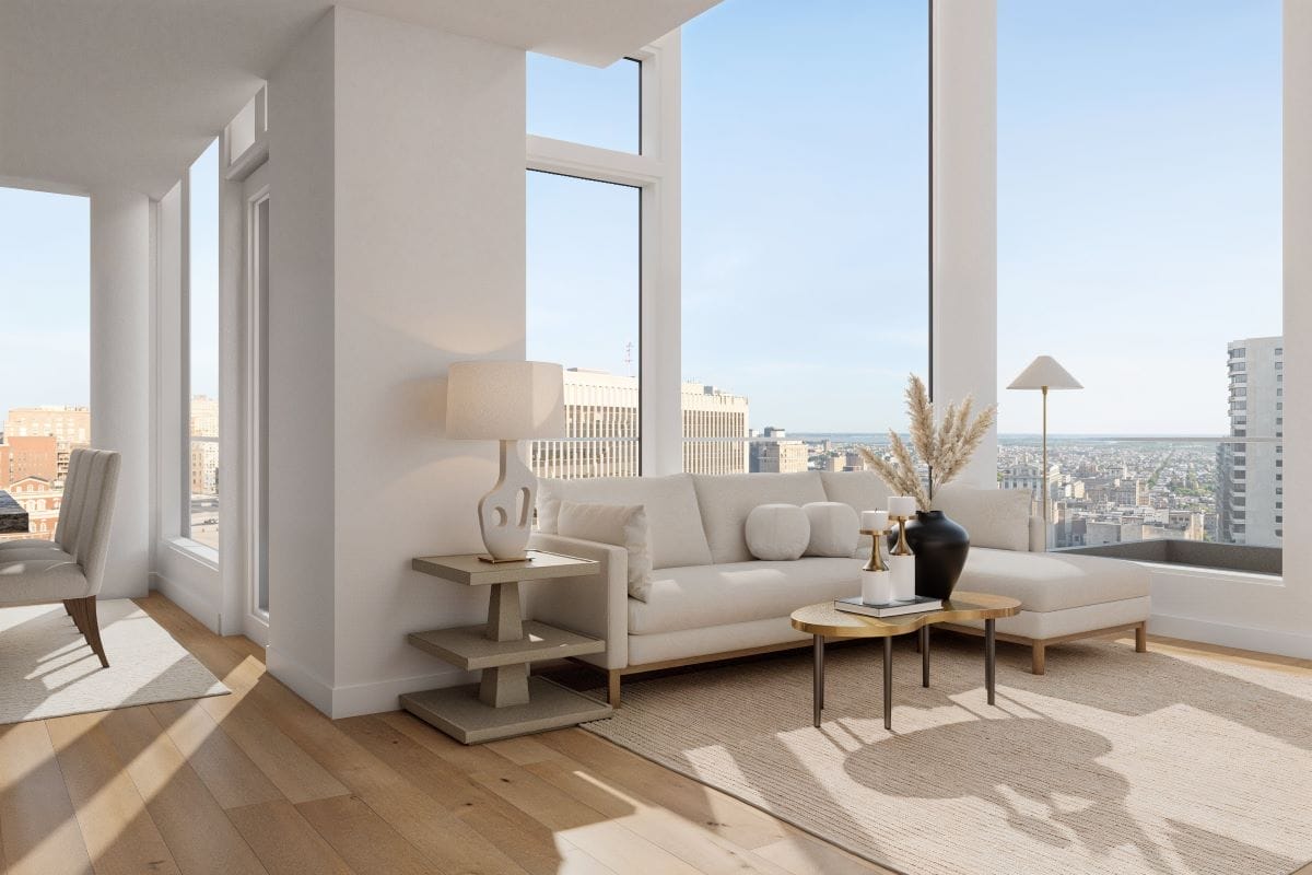 View of Before & After: Luxe NYC Apartment Interior Design - Decorilla Online ...