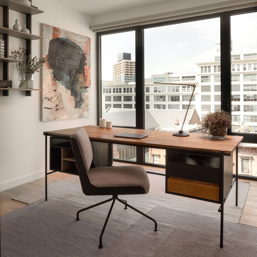 Office decorating ideas by Decorilla interior designer, Jonathan K.