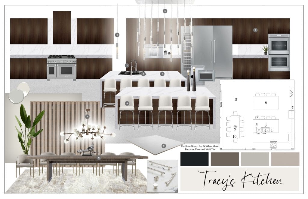 Preliminary proposal by Decorilla designer Casey H.