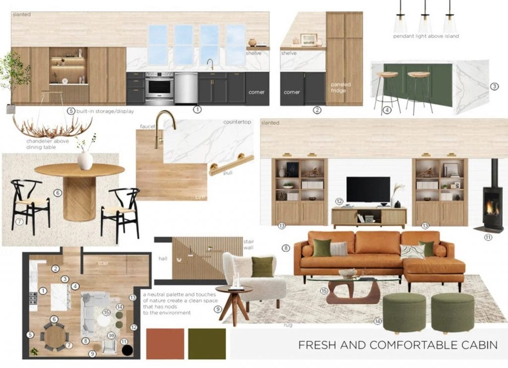 Preliminary proposal by Decorilla designer Maya M.