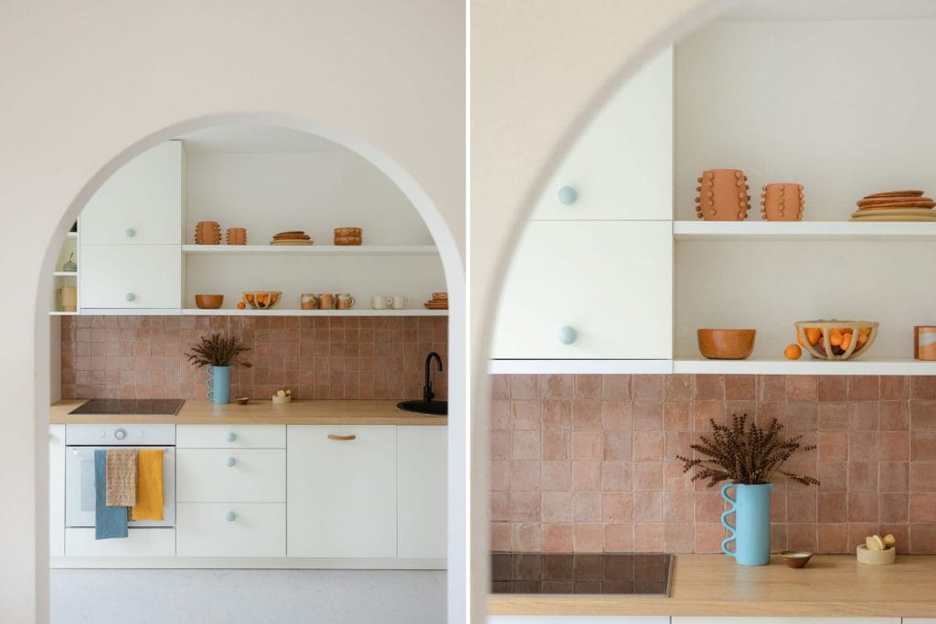 Spring home decor in a kitchen by Decorilla designer Maja E.