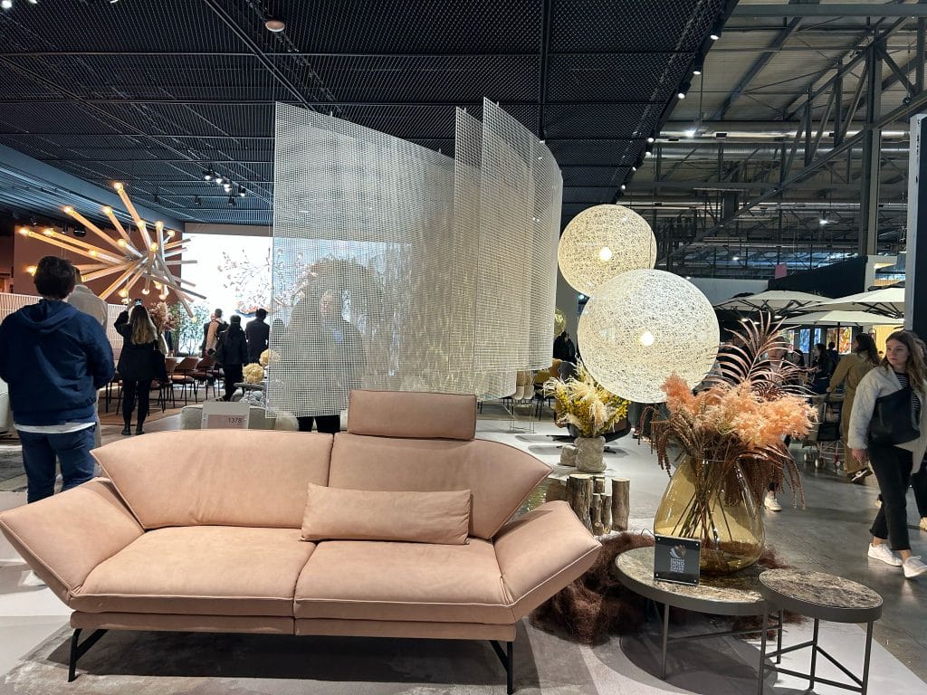 Sofa design tendencies from Salone del Mobile, photo courtesy of Decorilla