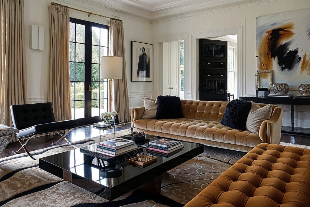 Glamorous living room ideas - Decorilla