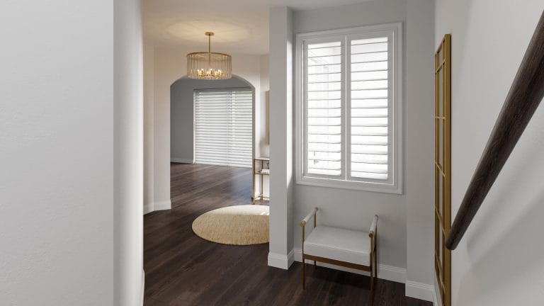 Before & After: Glam Townhouse Interior Design - Decorilla Online ...