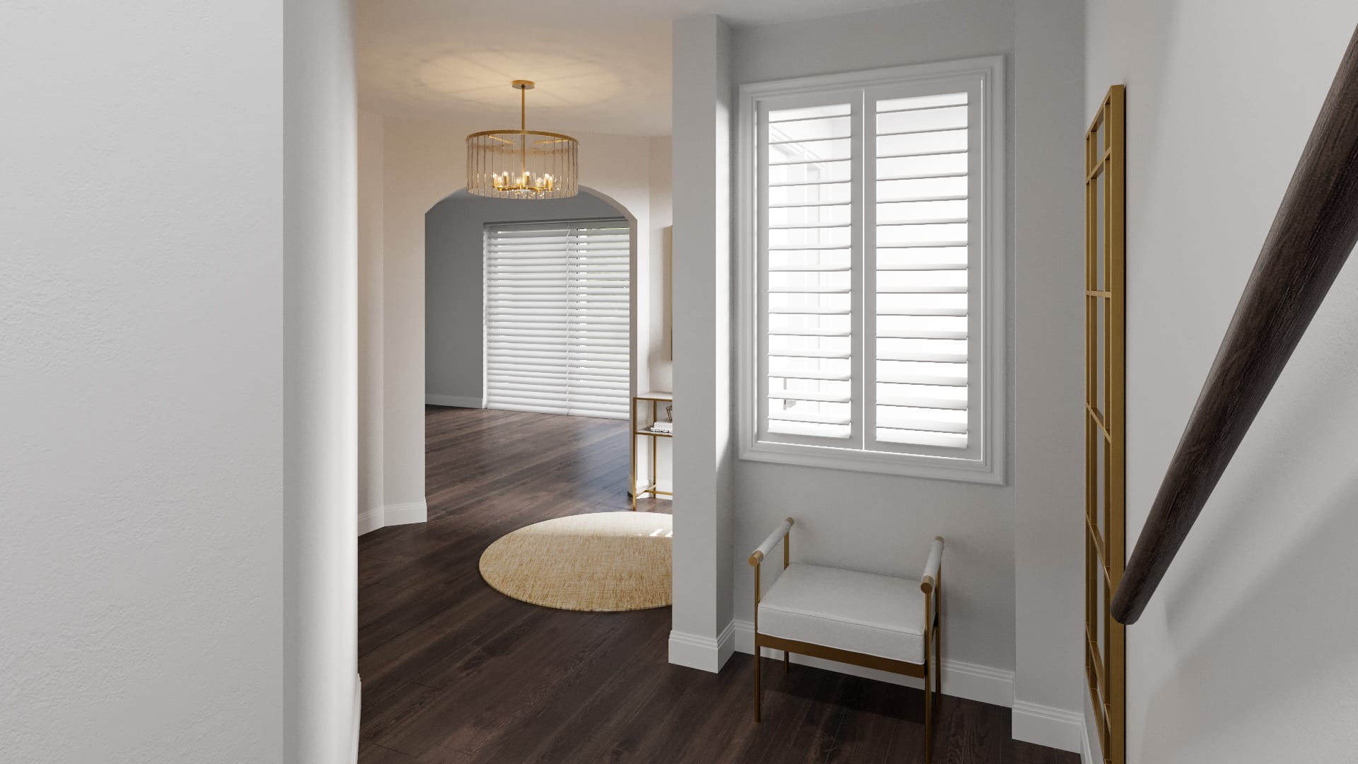 Before & After: Glam Townhouse Interior Design - Decorilla Online ...