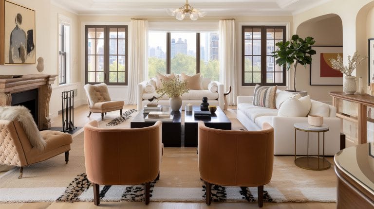 Transitional Living Rooms: How to Get the Timeless Look