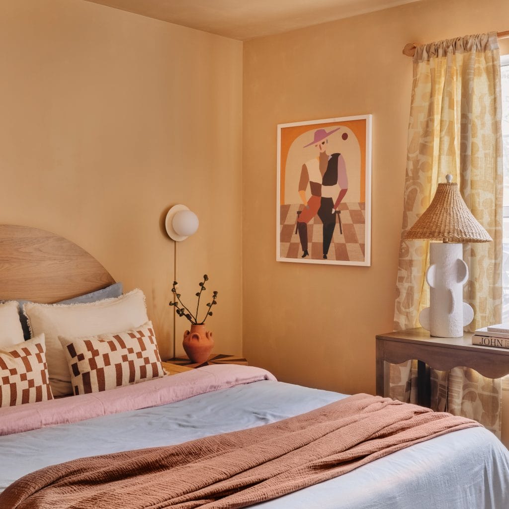 Eclectic boho interior design by Decorilla designer, Maja E. 