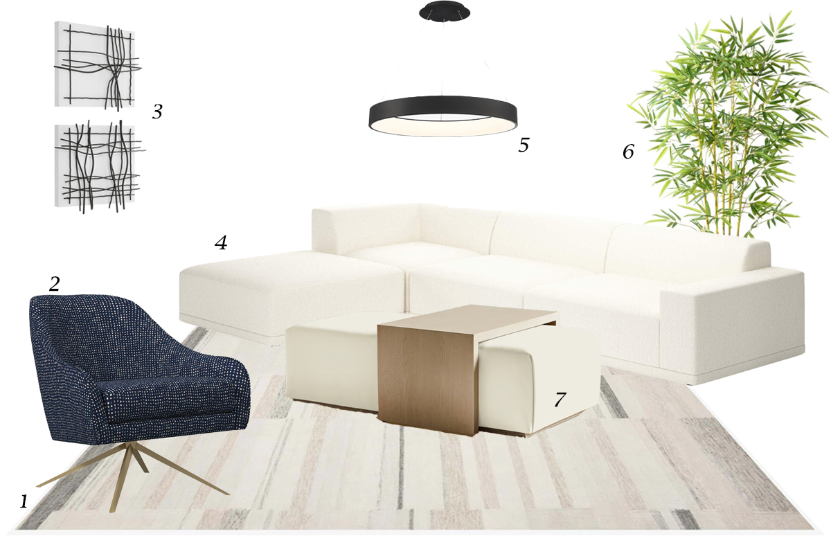 Curated visual reference: Visual Reference: Before After Modern Minimalist Interior Design