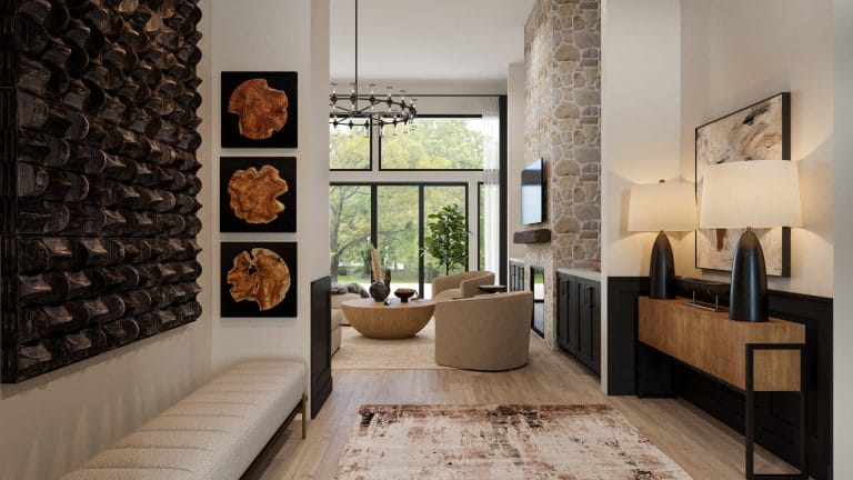 Before & After: Welcoming Modern Cottage Interior Design - Decorilla ...