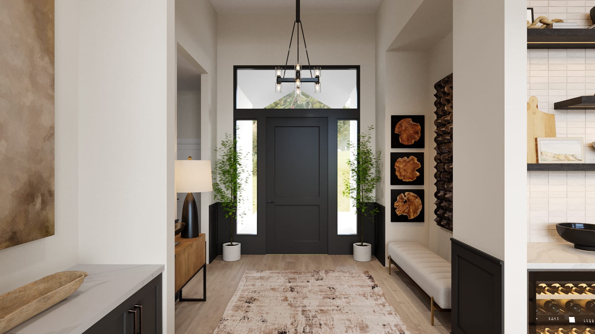 Before & After: Welcoming Modern Cottage Interior Design - Decorilla ...