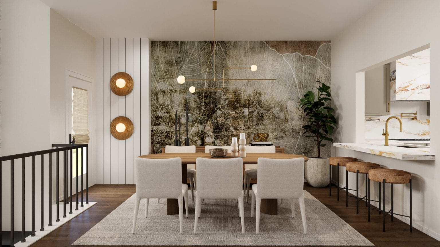 Before & After: Organic Modern Style Home with Global Accents ...