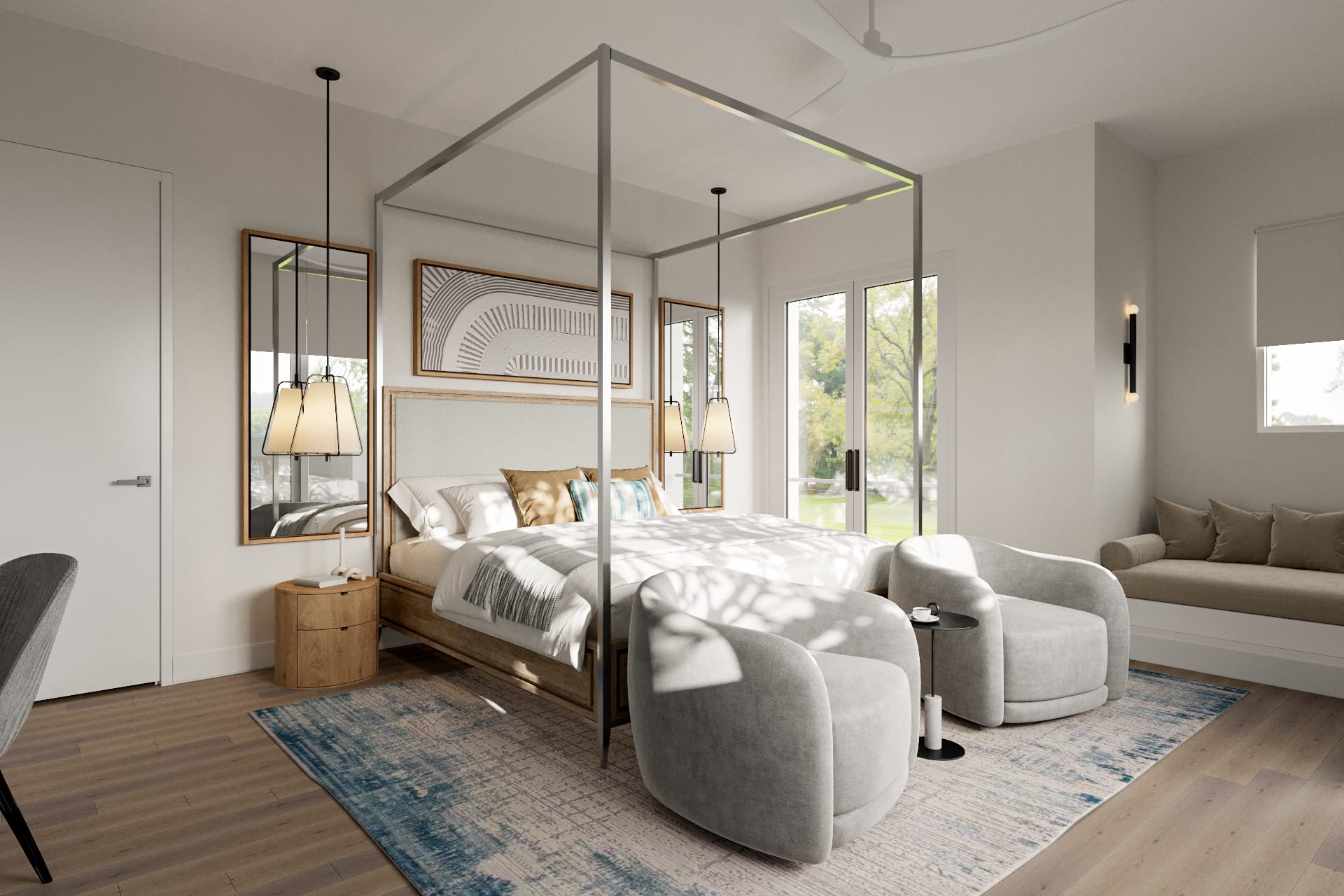 Before & After: Contemporary Luxe Interior Design - Decorilla Online ...