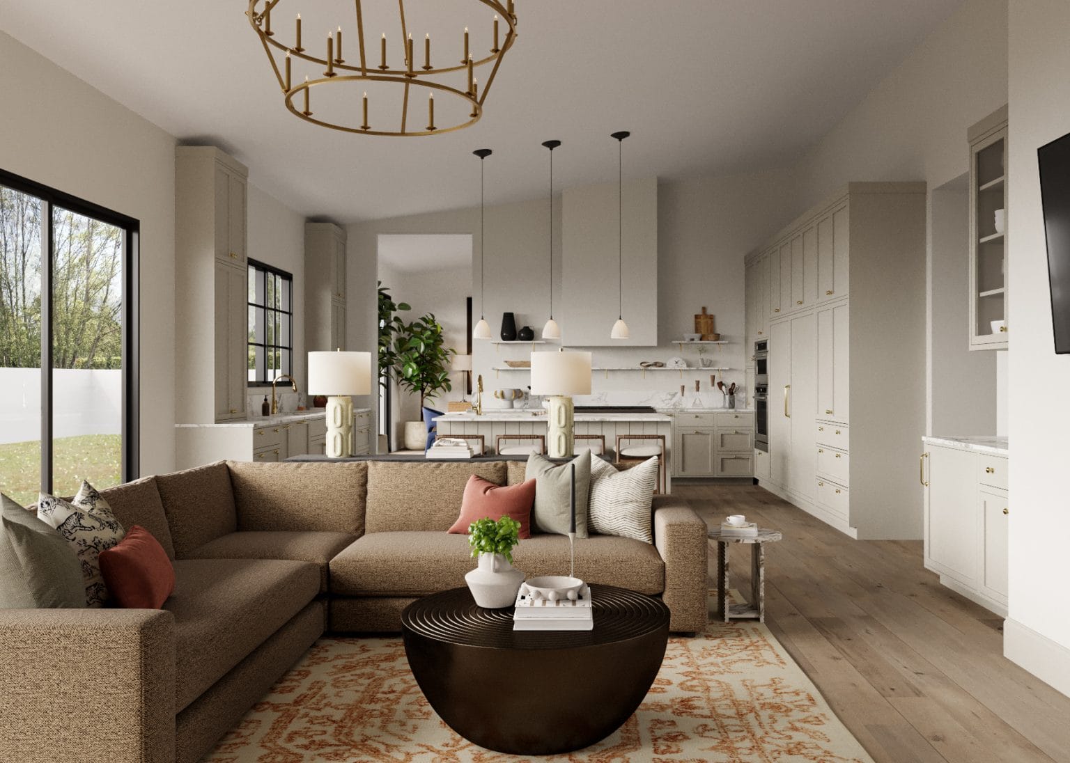 Before & After: Modern Eclectic Interior Design Style - Decorilla ...