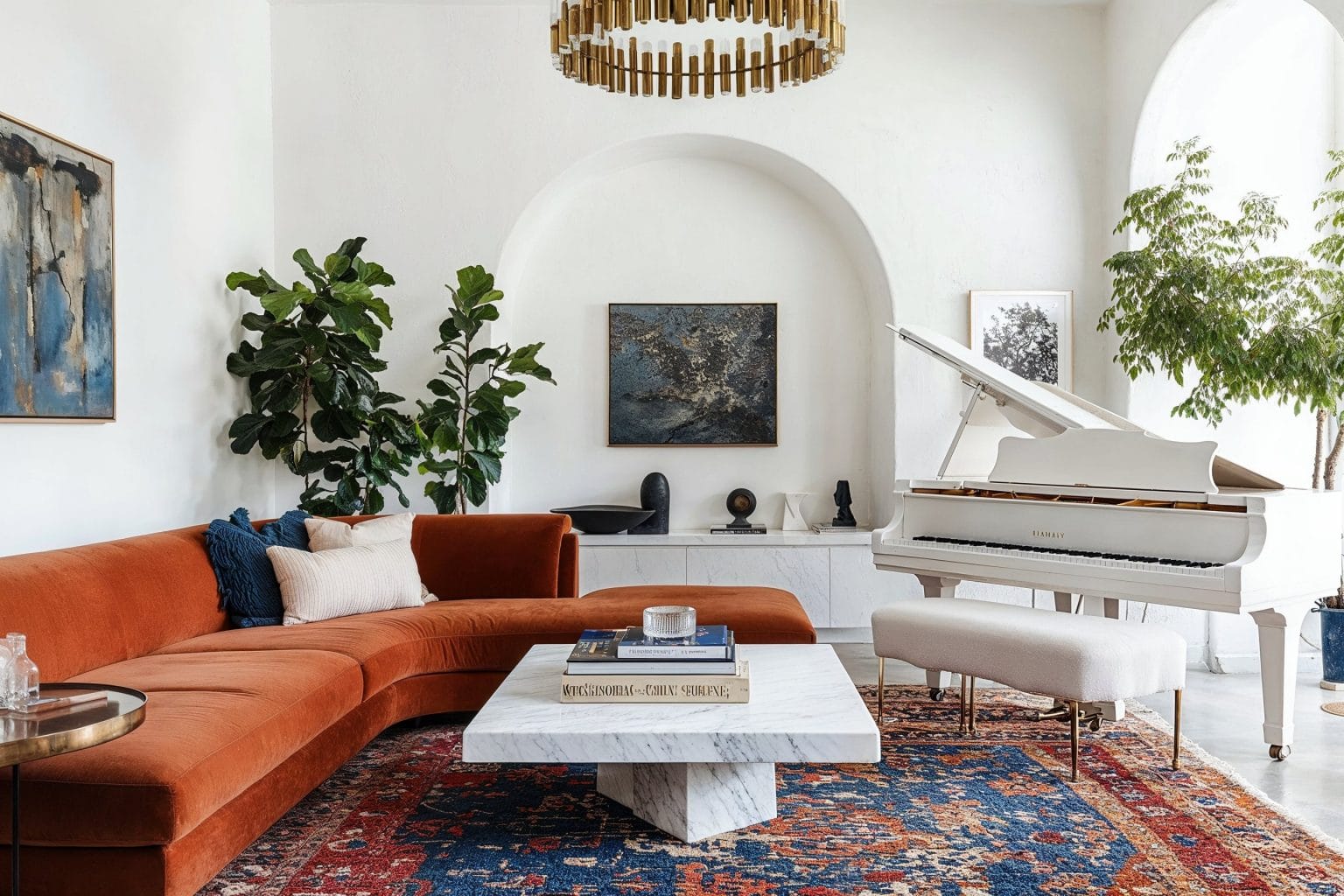Before & After: Modern Eclectic Interior Design Style - Decorilla ...