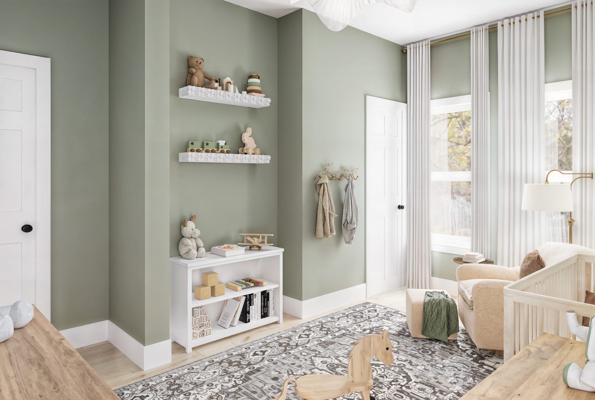 Before & After: Cozy Neutral Nursery Designs - Decorilla