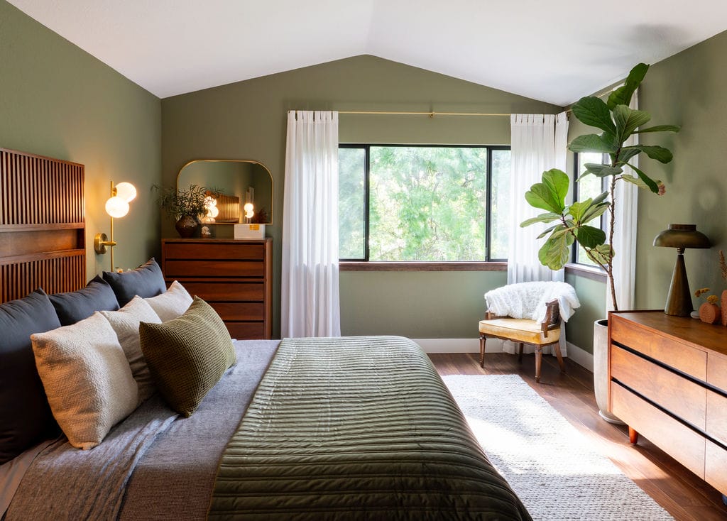 Before & After: Modern Vintage Bedroom Design