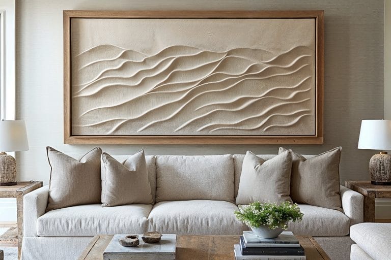 Picture of 8 Fabric Wall Art Ideas to Weave Style into Your Home - Decorilla ...