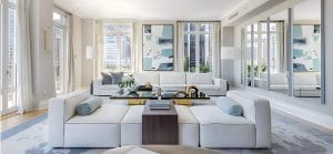 how much does interior design cost? - contemporary living room by Decorilla designer, Tracie E.