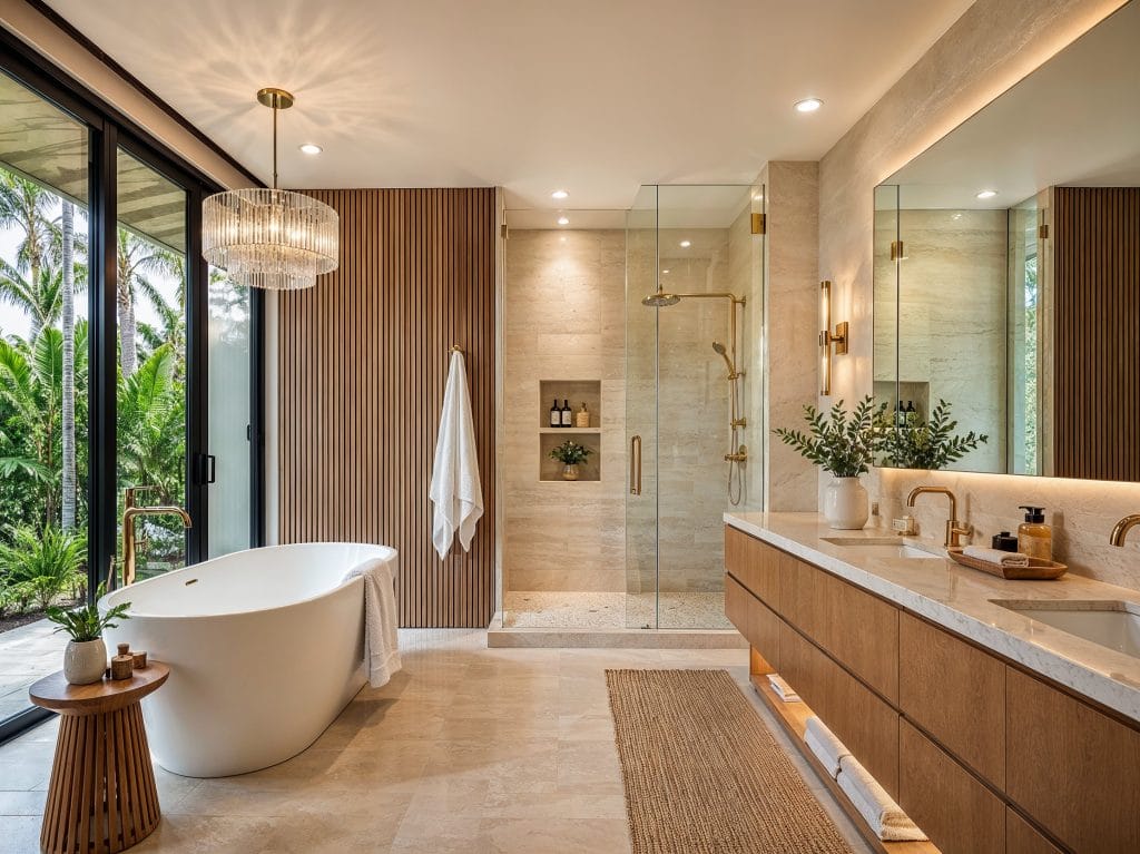 Contemporary bathroom by Decorilla interior designers near you