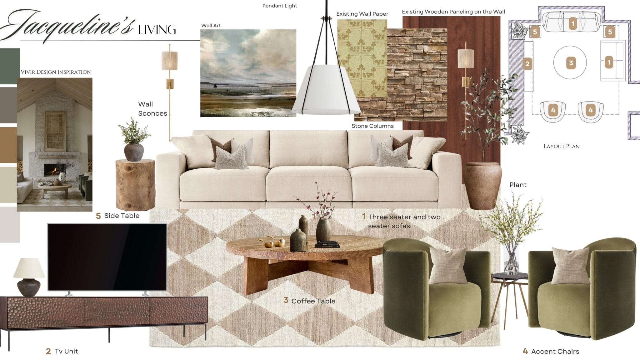 Before & After: Cozy Cottage Living Room Update