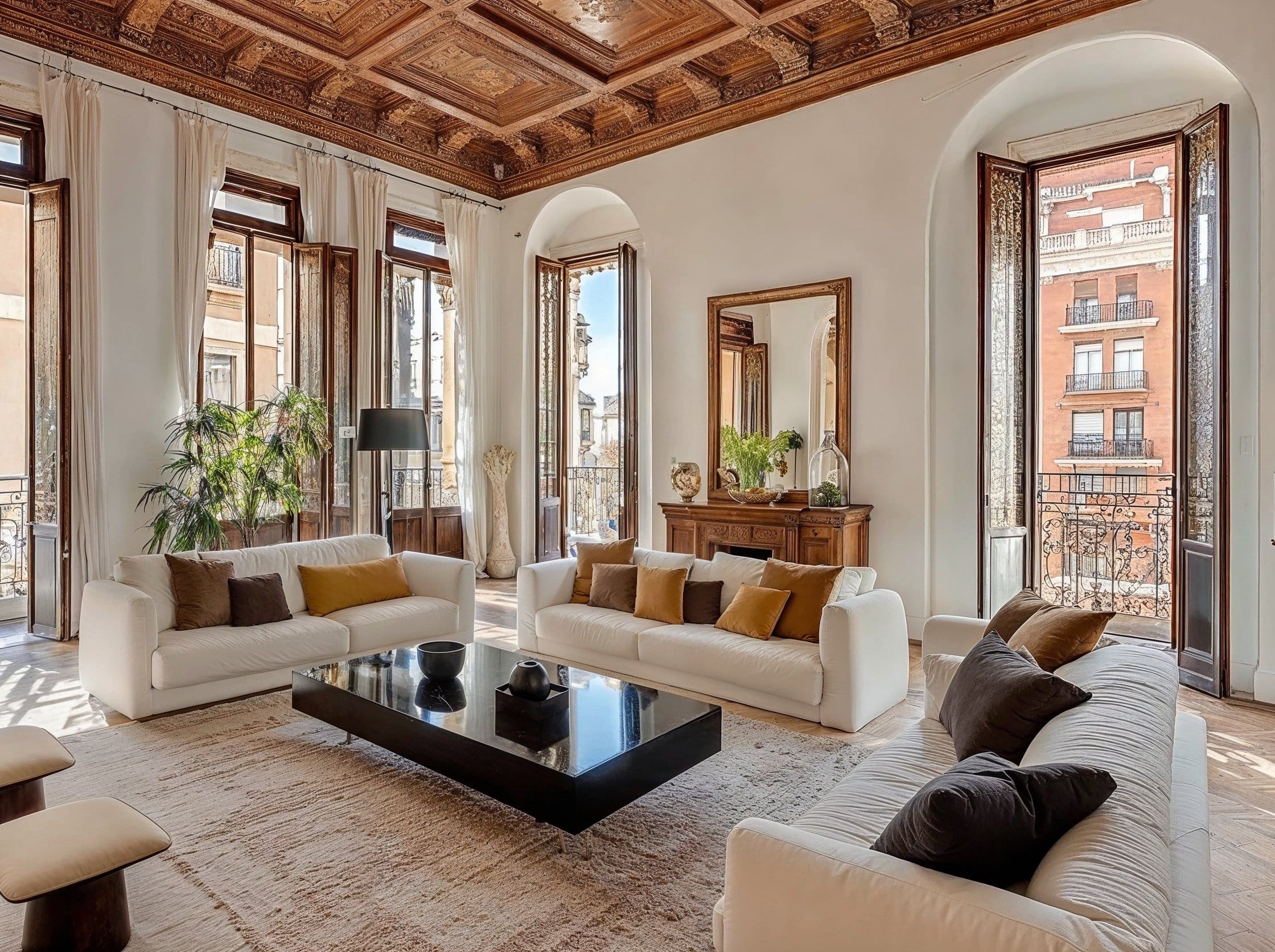 Vintage modern flat by Decorilla Valencia interior designers