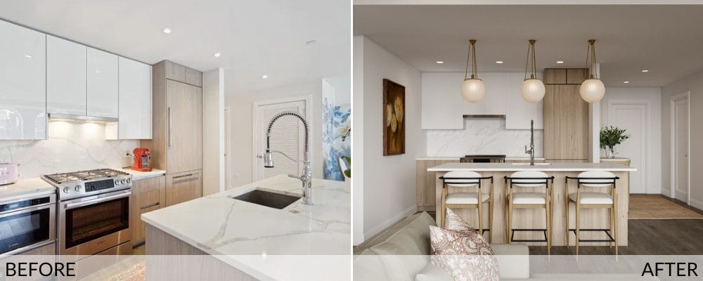 Kitchen before design by Decorilla