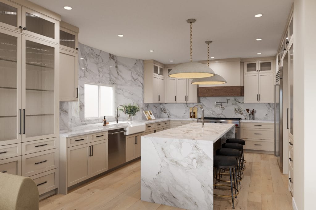 Bespoke kitchen interior by Decorilla