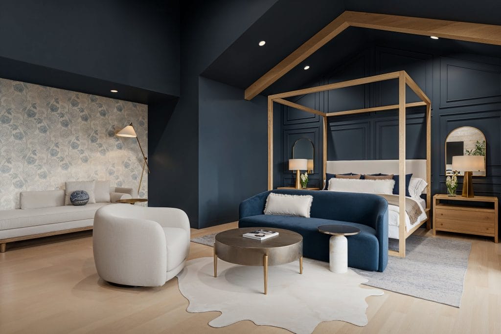 Clean lines and custom solutions in bespoke bedrooms by Decorilla