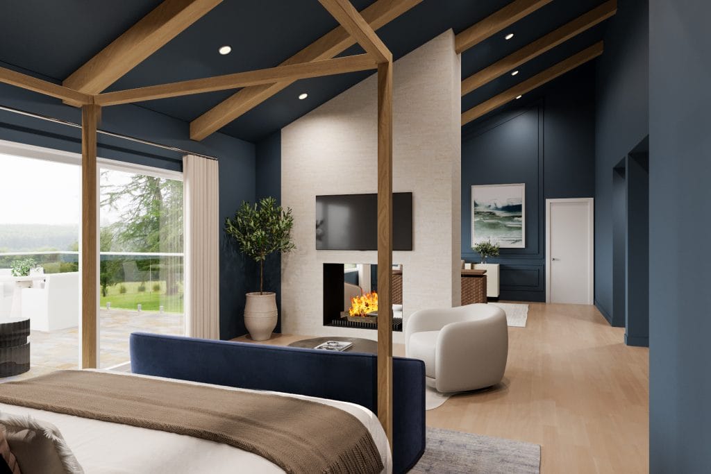 Compact zoning meets tailored details in bespoke bedrooms by Decorilla